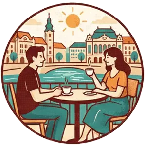icons oradea coffe local